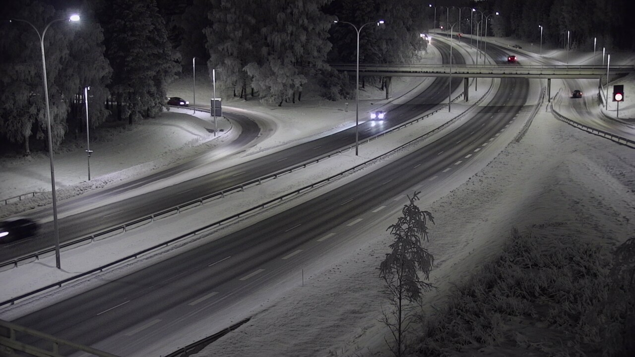 Weather Camera Image Väg 4 Uleåborg, Laanila, Oulu, Pohjois-Pohjanmaa