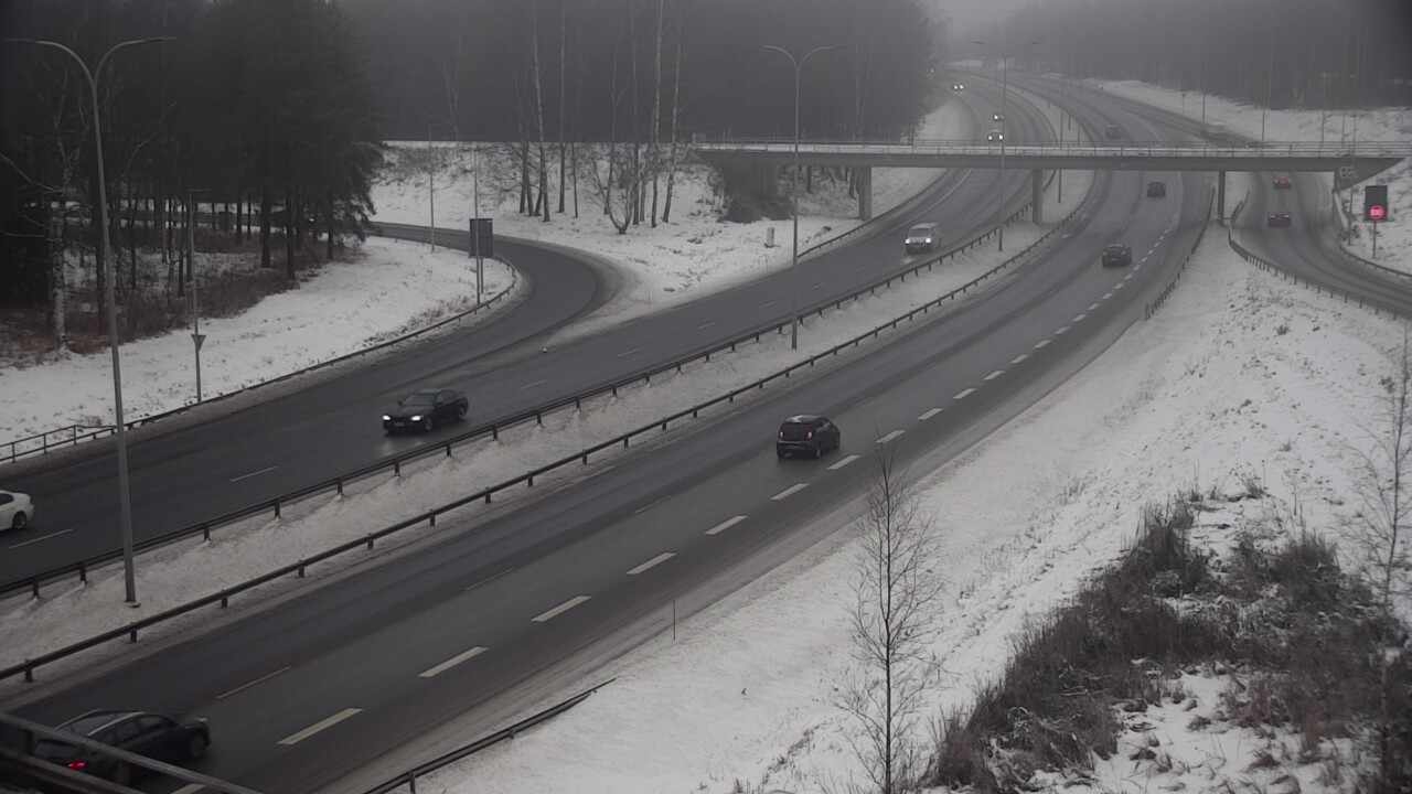 Weather Camera Image Väg 4 Uleåborg, Laanila, Oulu, Pohjois-Pohjanmaa