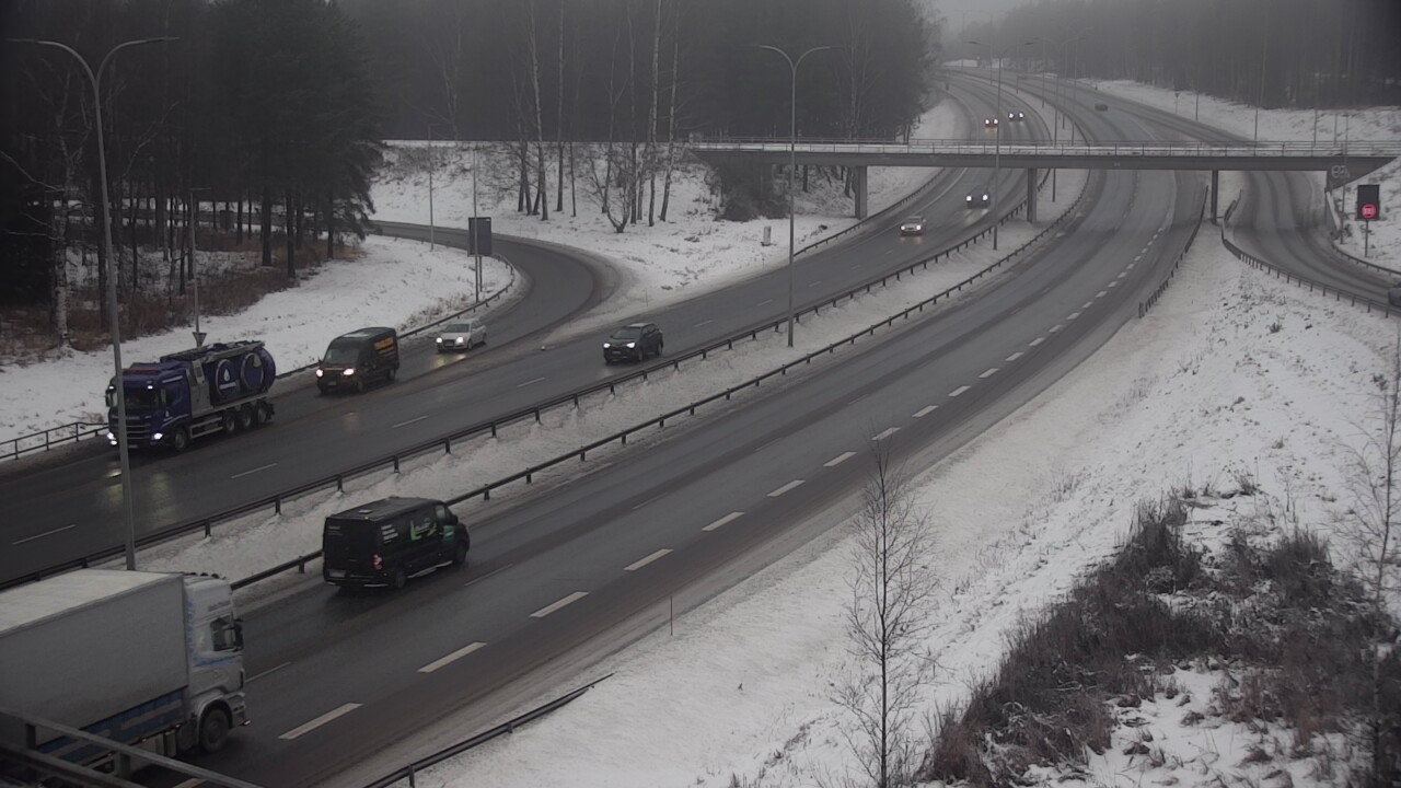 Weather Camera Image Väg 4 Uleåborg, Laanila, Oulu, Pohjois-Pohjanmaa