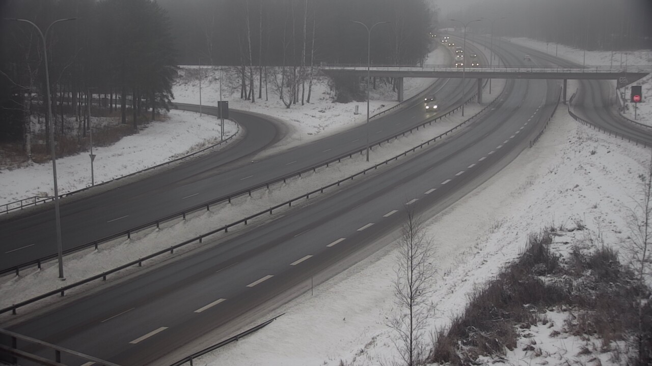 Weather Camera Image Väg 4 Uleåborg, Laanila, Oulu, Pohjois-Pohjanmaa