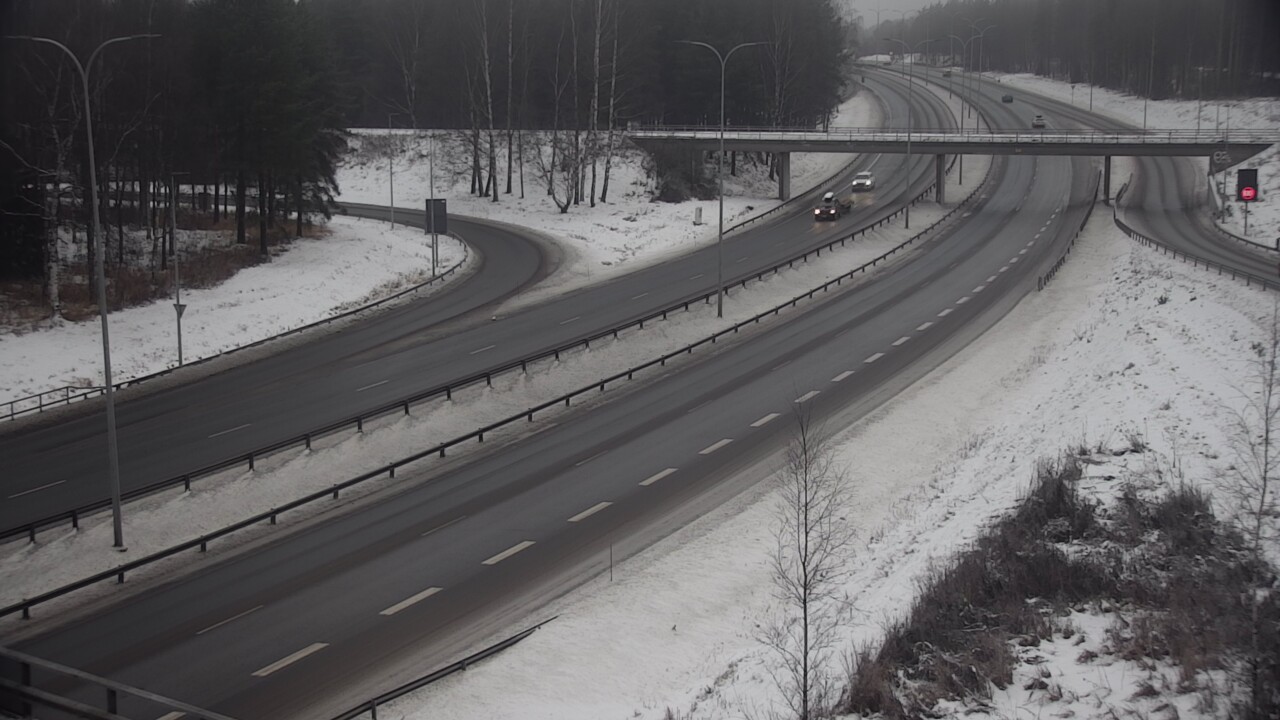 Weather Camera Image Väg 4 Uleåborg, Laanila, Oulu, Pohjois-Pohjanmaa