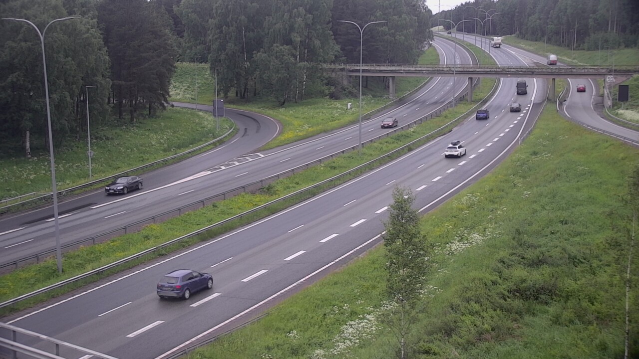Weather Camera Image Väg 4 Uleåborg, Laanila, Oulu, Pohjois-Pohjanmaa