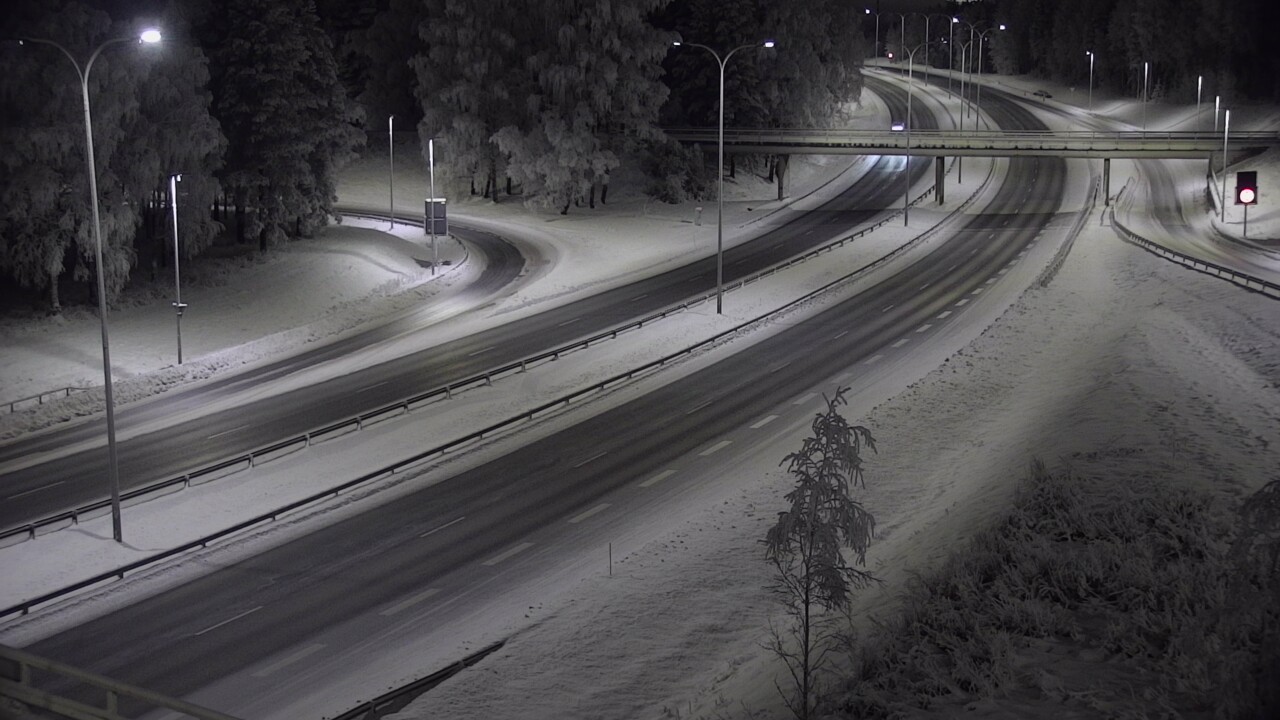 Weather Camera Image Väg 4 Uleåborg, Laanila, Oulu, Pohjois-Pohjanmaa