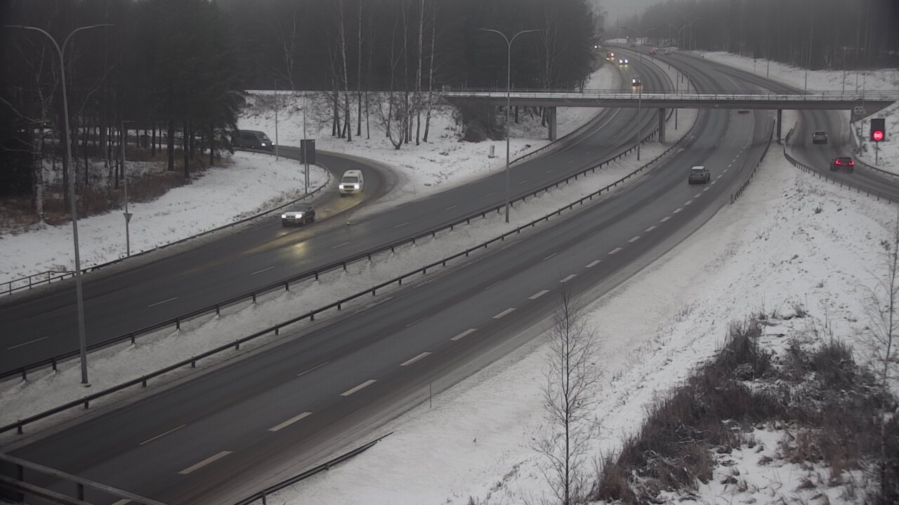 Weather Camera Image Väg 4 Uleåborg, Laanila, Oulu, Pohjois-Pohjanmaa