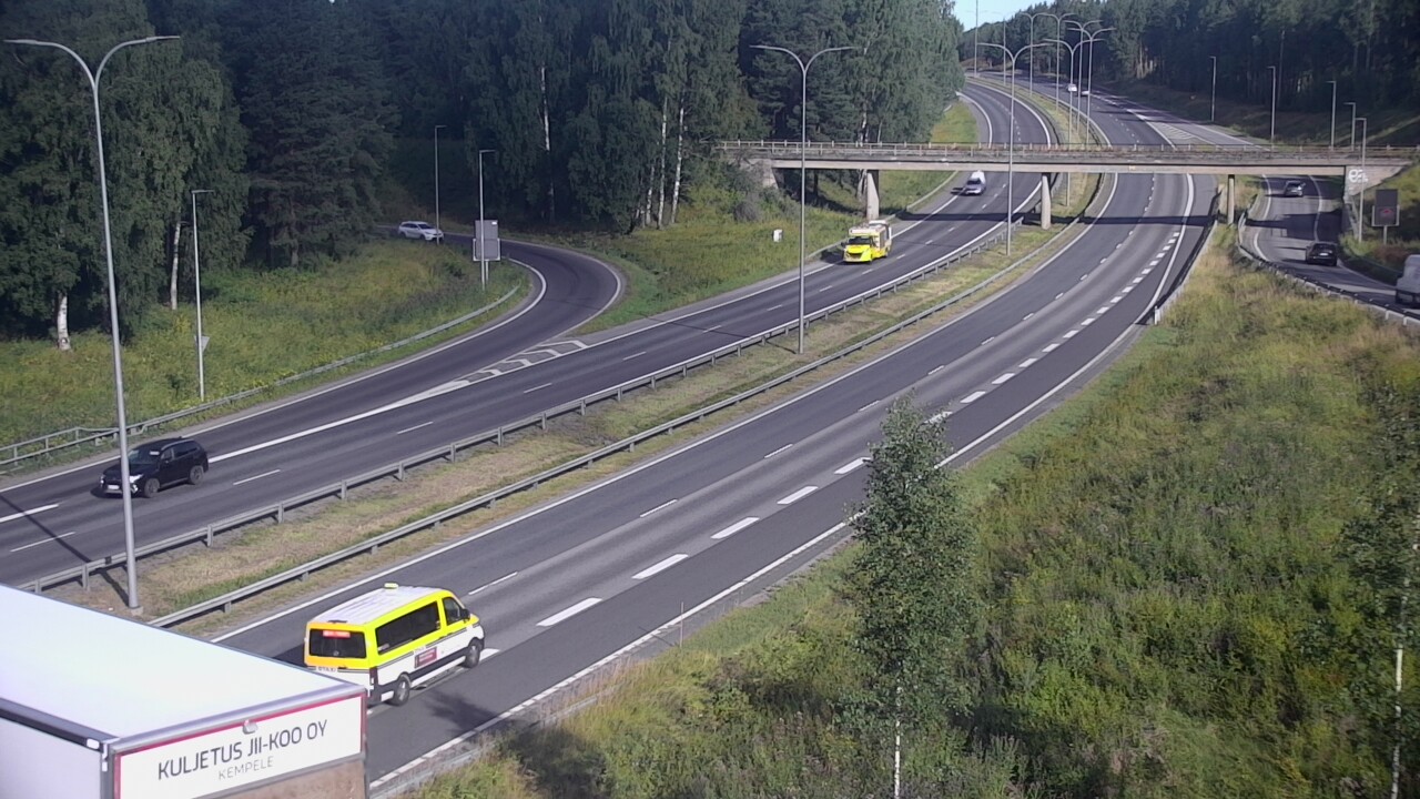 Weather Camera Image Road 4 Oulu, Laanila, Oulu, Pohjois-Pohjanmaa