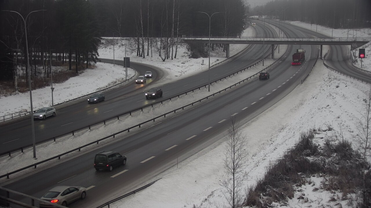 Weather Camera Image Väg 4 Uleåborg, Laanila, Oulu, Pohjois-Pohjanmaa