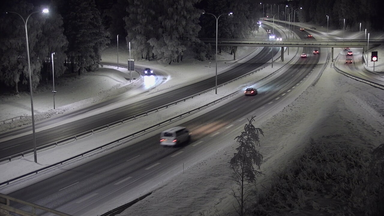 Weather Camera Image Väg 4 Uleåborg, Laanila, Oulu, Pohjois-Pohjanmaa