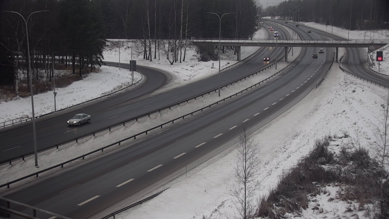 Weather Camera Image Väg 4 Uleåborg, Laanila, Oulu, Pohjois-Pohjanmaa