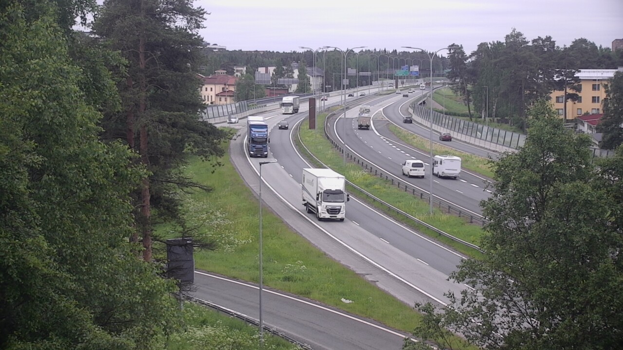 Weather Camera Image Road 4 Oulu, Laanila, Oulu, Pohjois-Pohjanmaa