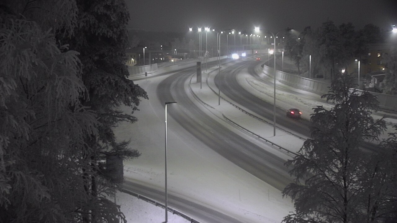 Weather Camera Image Road 4 Oulu, Laanila, Oulu, Pohjois-Pohjanmaa