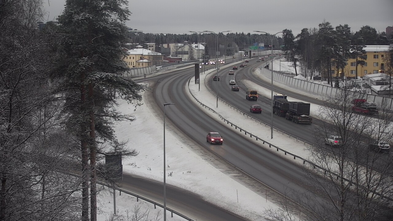 Weather Camera Image Väg 4 Uleåborg, Laanila, Oulu, Pohjois-Pohjanmaa