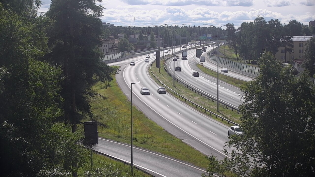 Weather Camera Image Väg 4 Uleåborg, Laanila, Oulu, Pohjois-Pohjanmaa