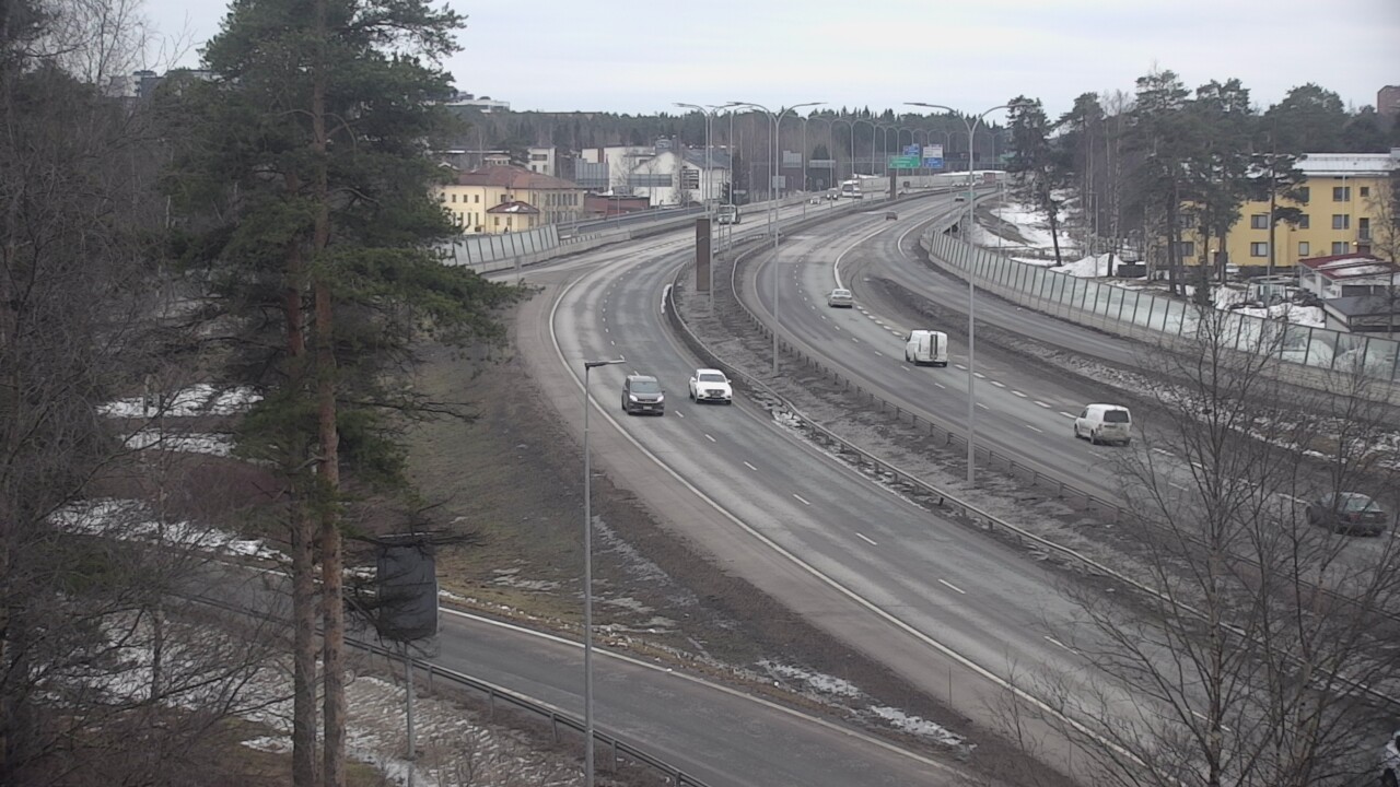 Weather Camera Image Väg 4 Uleåborg, Laanila, Oulu, Pohjois-Pohjanmaa