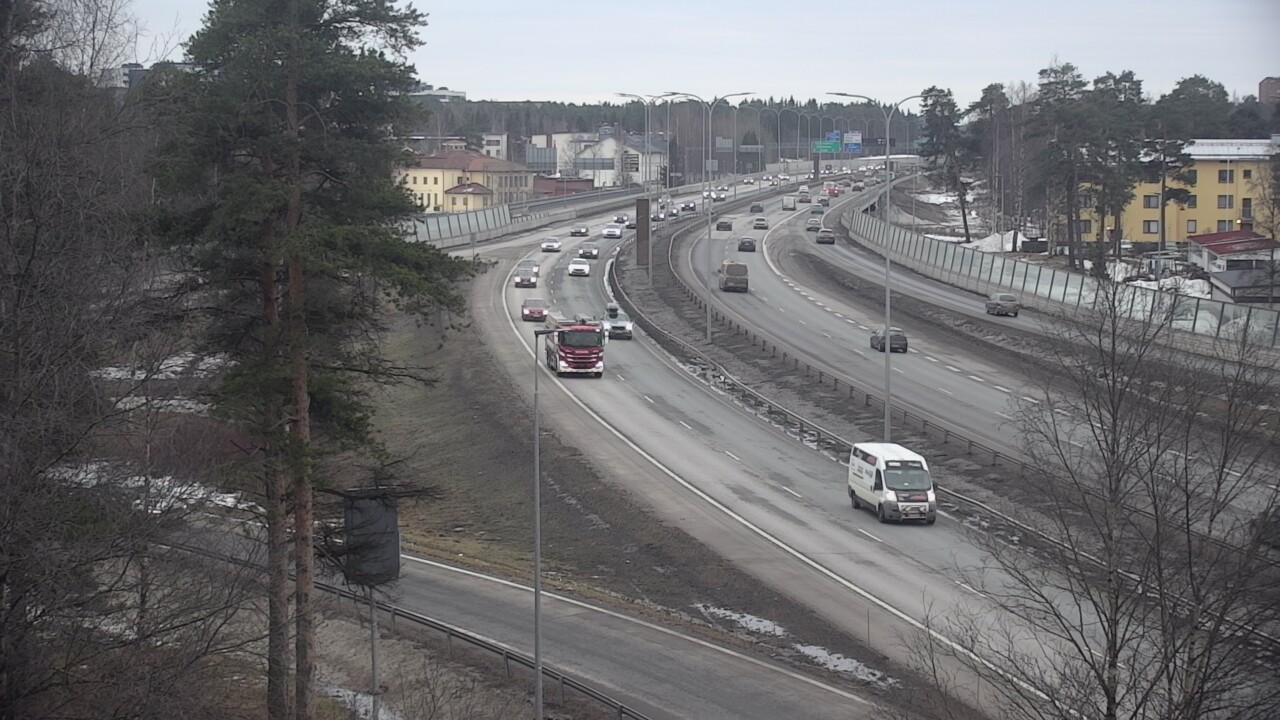 Weather Camera Image Road 4 Oulu, Laanila, Oulu, Pohjois-Pohjanmaa