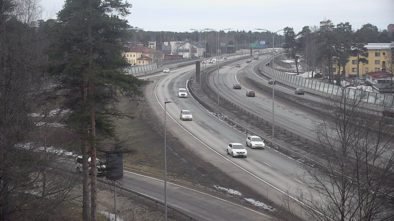 Weather Camera Image Road 4 Oulu, Laanila, Oulu, Pohjois-Pohjanmaa