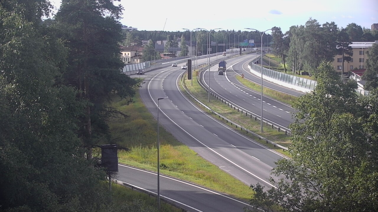 Weather Camera Image Väg 4 Uleåborg, Laanila, Oulu, Pohjois-Pohjanmaa