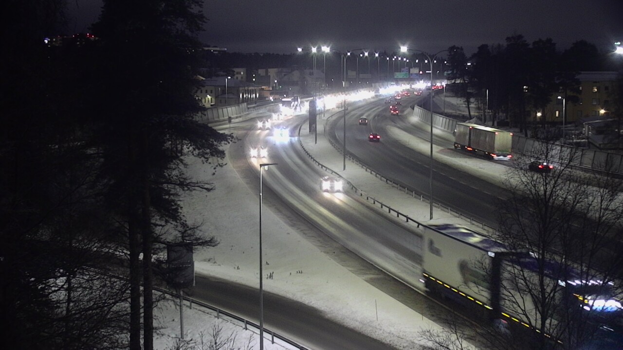 Weather Camera Image Väg 4 Uleåborg, Laanila, Oulu, Pohjois-Pohjanmaa