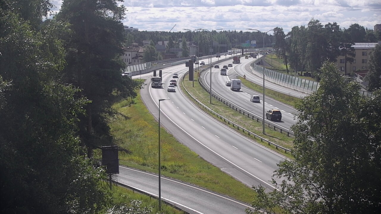 Weather Camera Image Väg 4 Uleåborg, Laanila, Oulu, Pohjois-Pohjanmaa