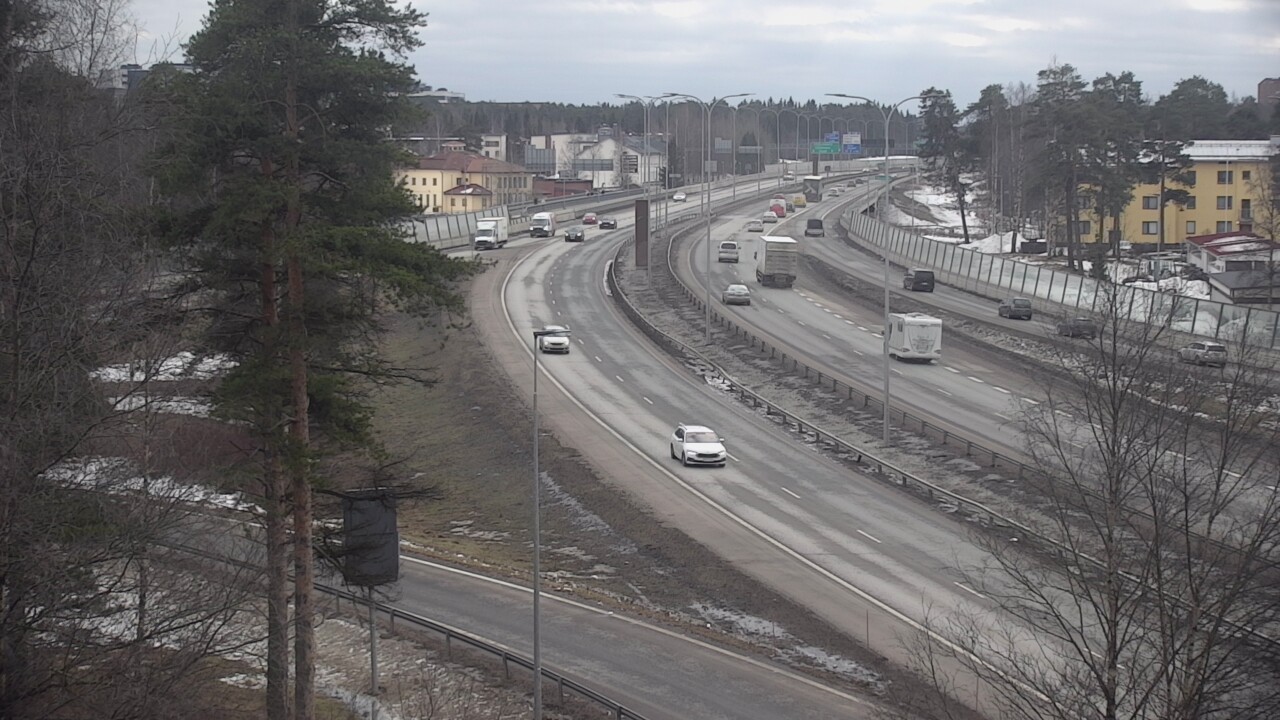 Weather Camera Image Väg 4 Uleåborg, Laanila, Oulu, Pohjois-Pohjanmaa