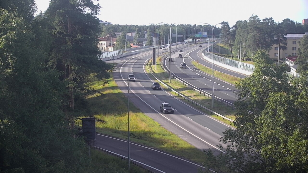 Weather Camera Image Väg 4 Uleåborg, Laanila, Oulu, Pohjois-Pohjanmaa