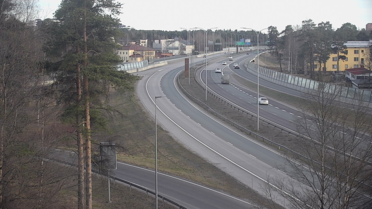 Weather Camera Image Road 4 Oulu, Laanila, Oulu, Pohjois-Pohjanmaa
