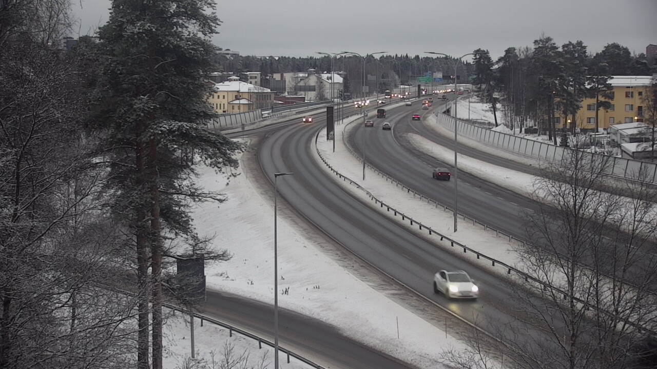 Weather Camera Image Väg 4 Uleåborg, Laanila, Oulu, Pohjois-Pohjanmaa
