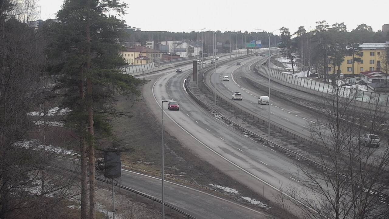 Weather Camera Image Väg 4 Uleåborg, Laanila, Oulu, Pohjois-Pohjanmaa