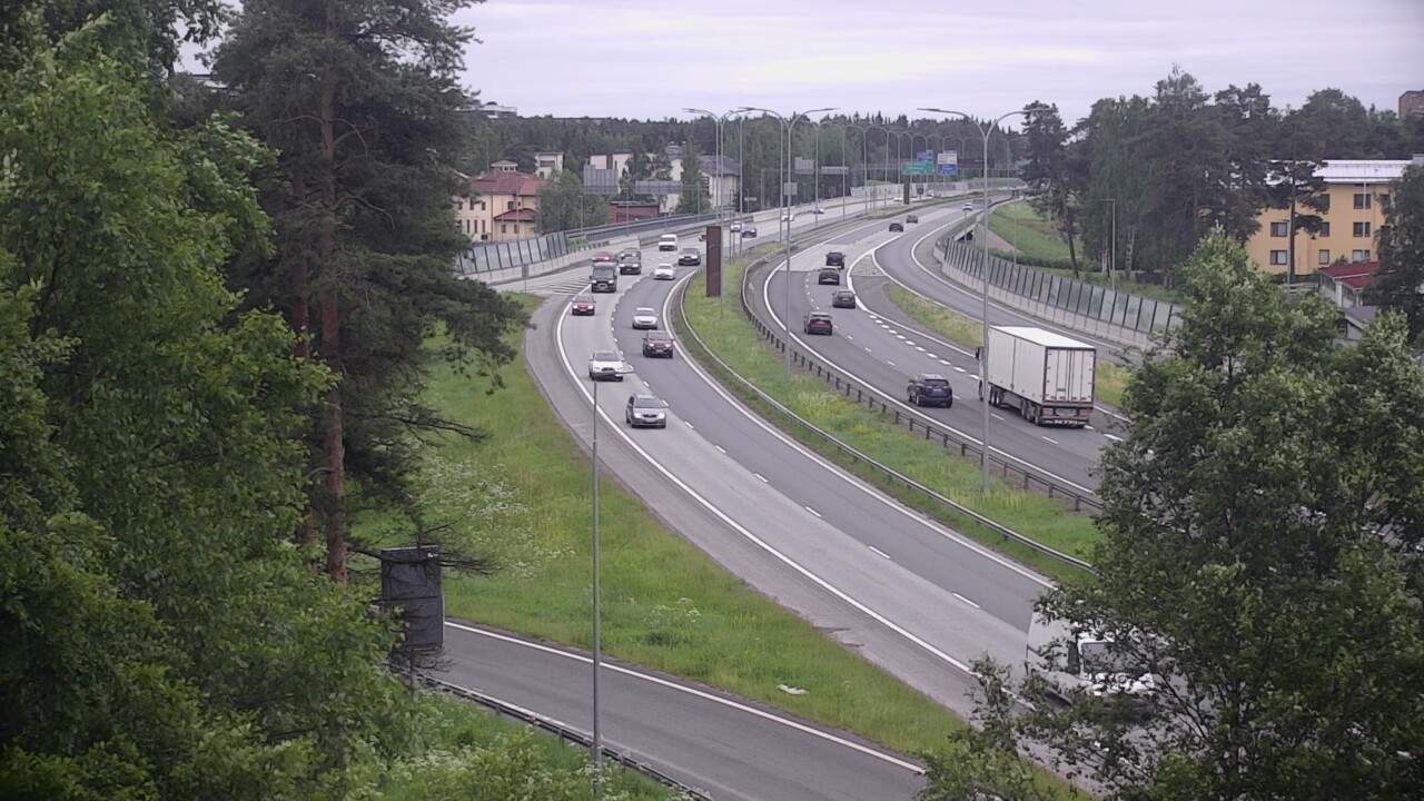 Weather Camera Image Väg 4 Uleåborg, Laanila, Oulu, Pohjois-Pohjanmaa