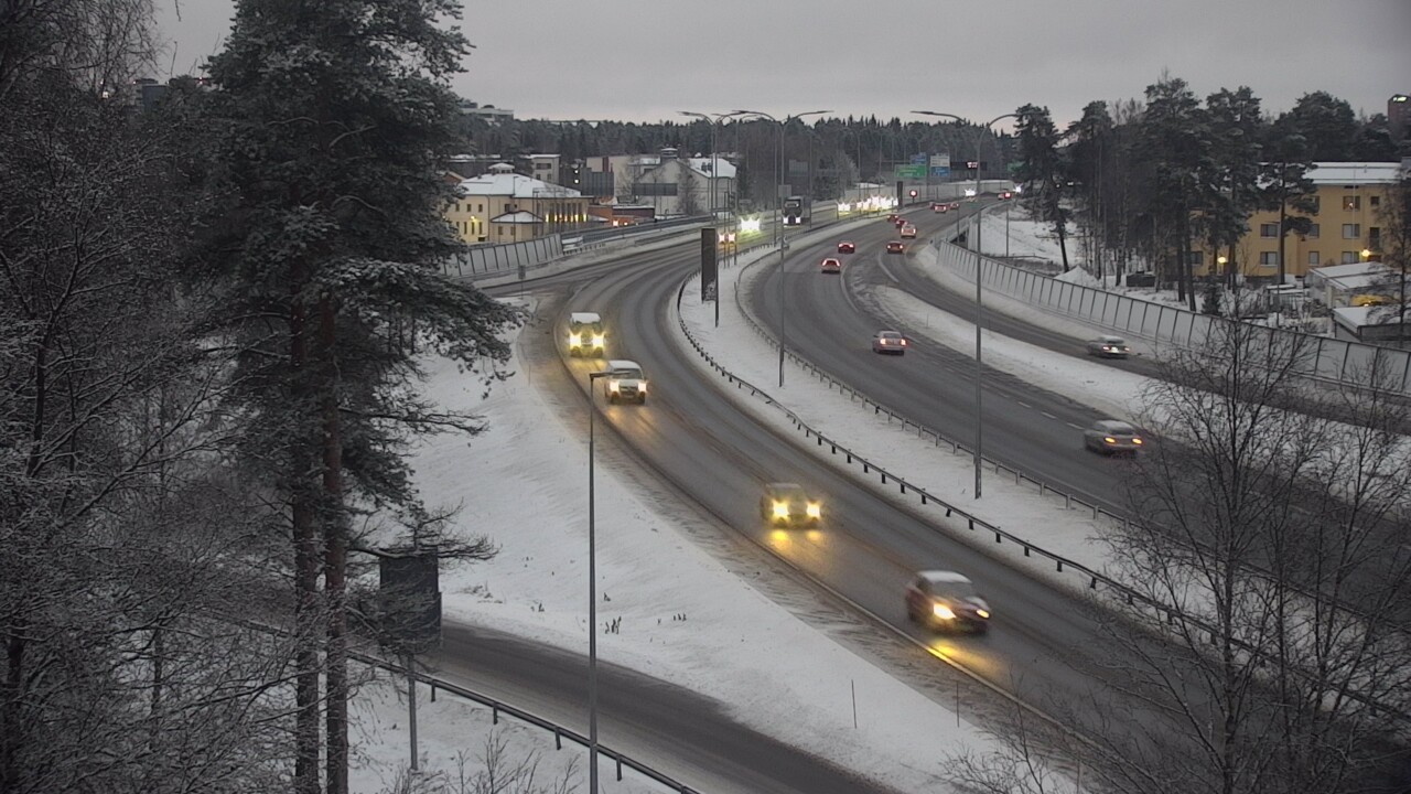 Weather Camera Image Väg 4 Uleåborg, Laanila, Oulu, Pohjois-Pohjanmaa