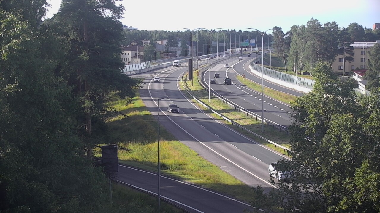 Weather Camera Image Väg 4 Uleåborg, Laanila, Oulu, Pohjois-Pohjanmaa