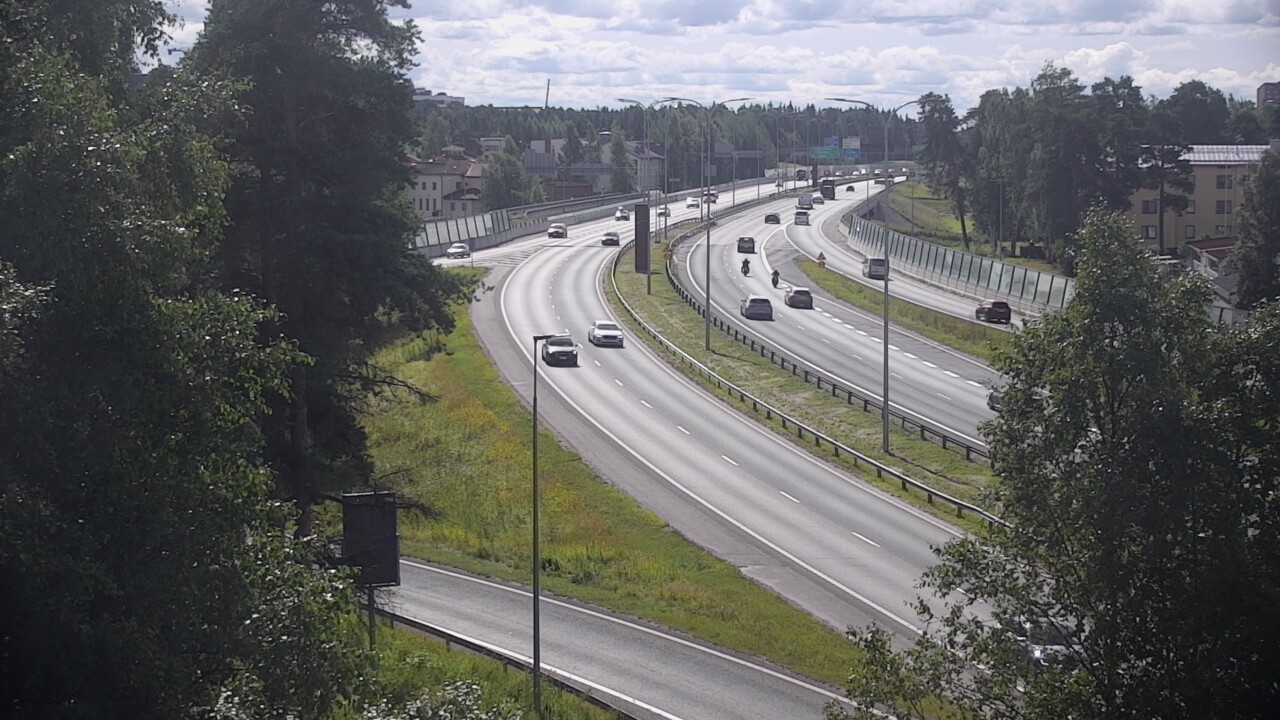Weather Camera Image Väg 4 Uleåborg, Laanila, Oulu, Pohjois-Pohjanmaa