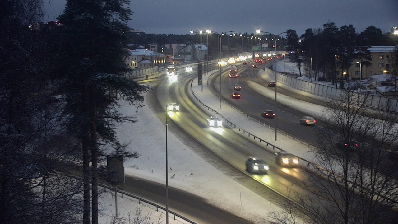 Weather Camera Image Väg 4 Uleåborg, Laanila, Oulu, Pohjois-Pohjanmaa