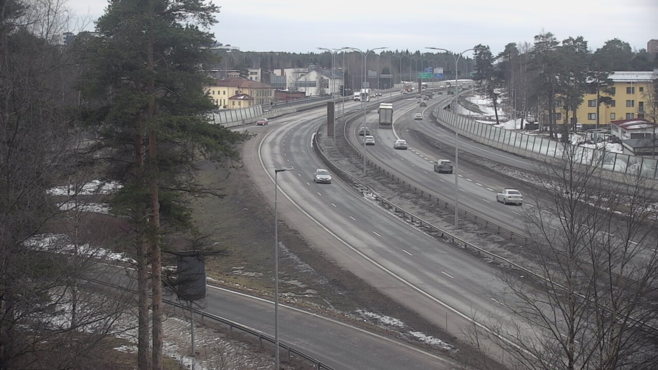 Weather Camera Image Väg 4 Uleåborg, Laanila, Oulu, Pohjois-Pohjanmaa