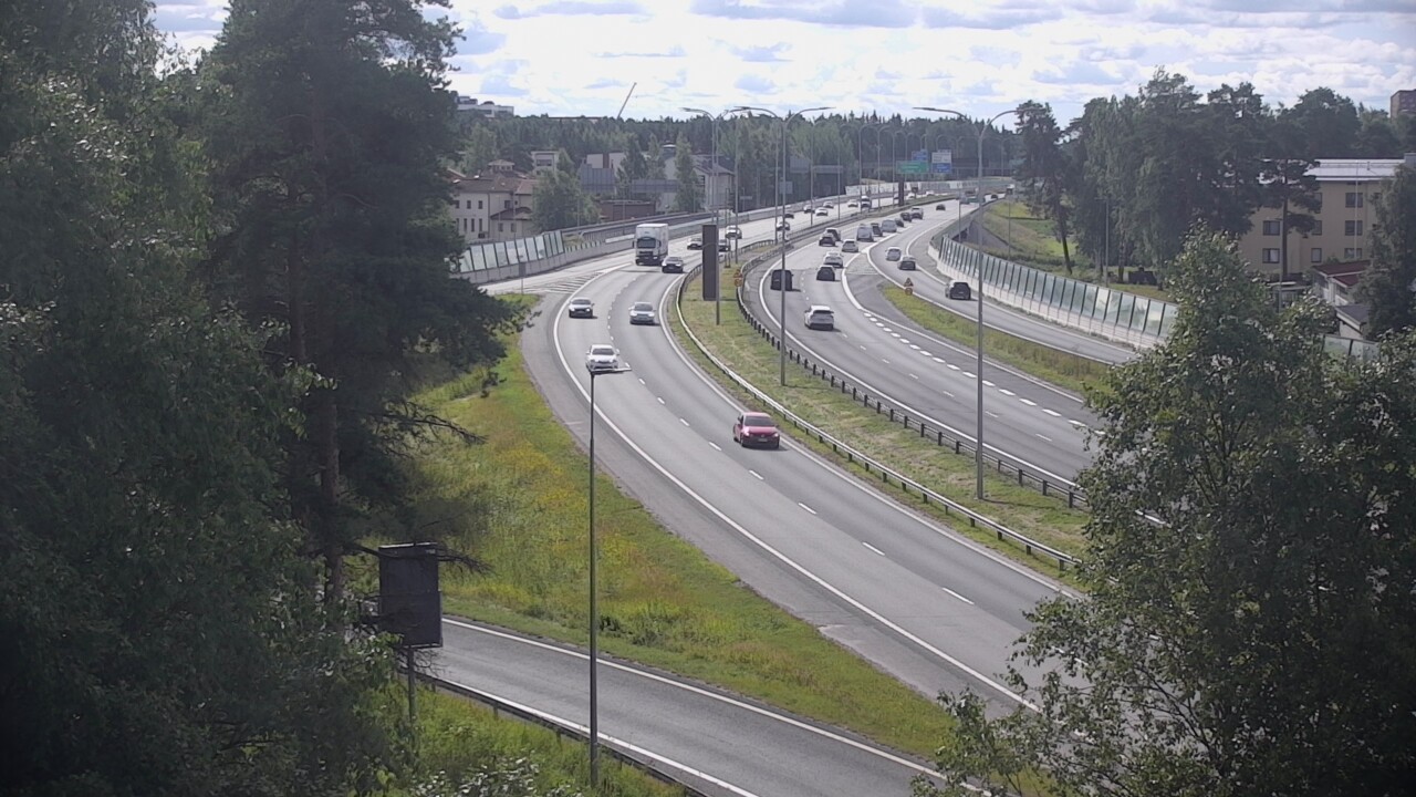 Weather Camera Image Väg 4 Uleåborg, Laanila, Oulu, Pohjois-Pohjanmaa