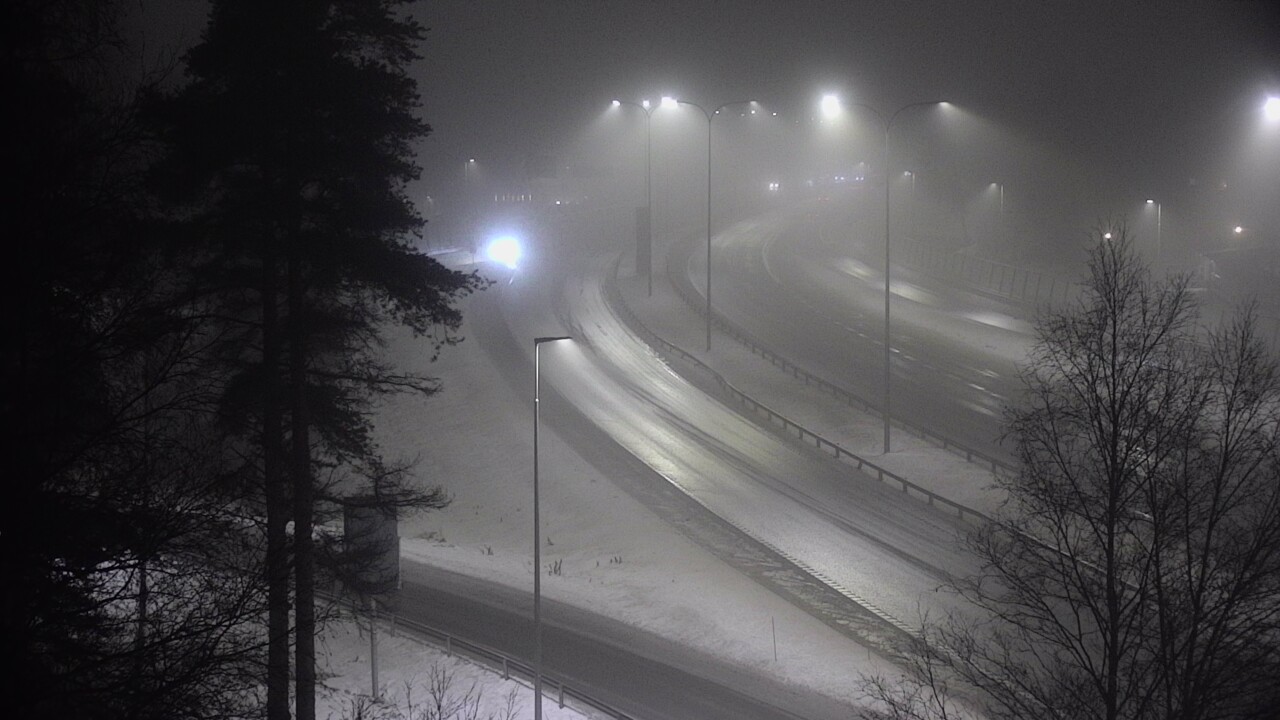 Weather Camera Image Väg 4 Uleåborg, Laanila, Oulu, Pohjois-Pohjanmaa