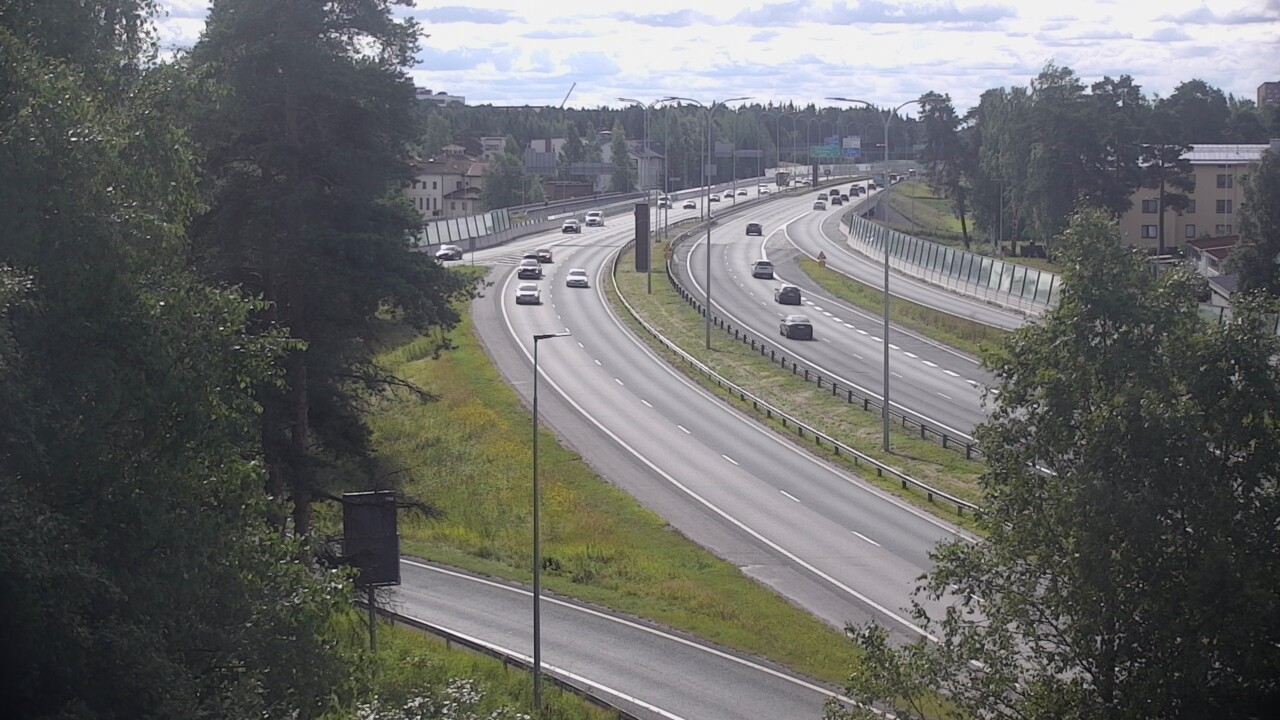 Weather Camera Image Väg 4 Uleåborg, Laanila, Oulu, Pohjois-Pohjanmaa