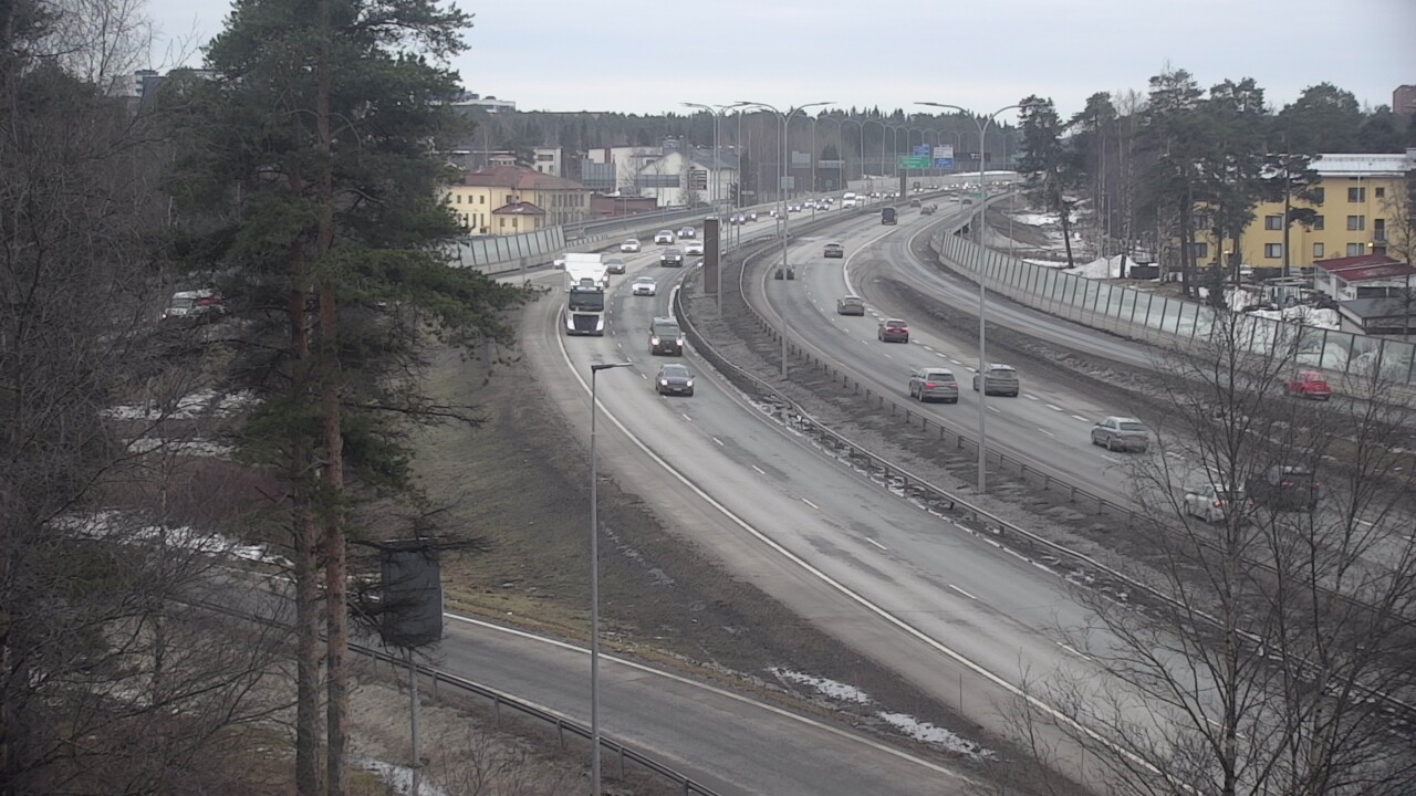 Weather Camera Image Road 4 Oulu, Laanila, Oulu, Pohjois-Pohjanmaa