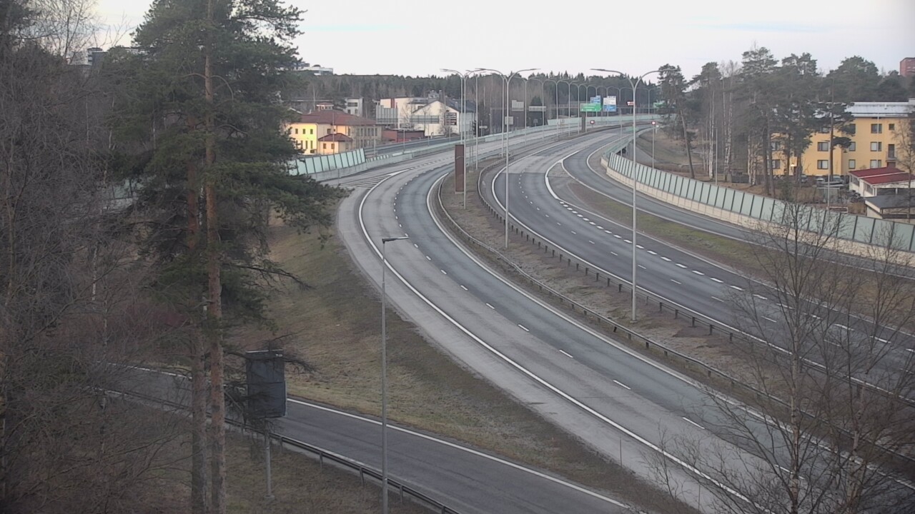 Weather Camera Image Road 4 Oulu, Laanila, Oulu, Pohjois-Pohjanmaa