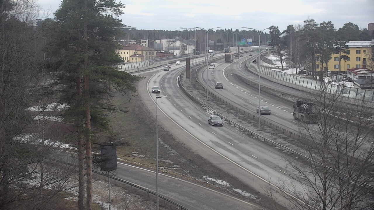 Weather Camera Image Väg 4 Uleåborg, Laanila, Oulu, Pohjois-Pohjanmaa