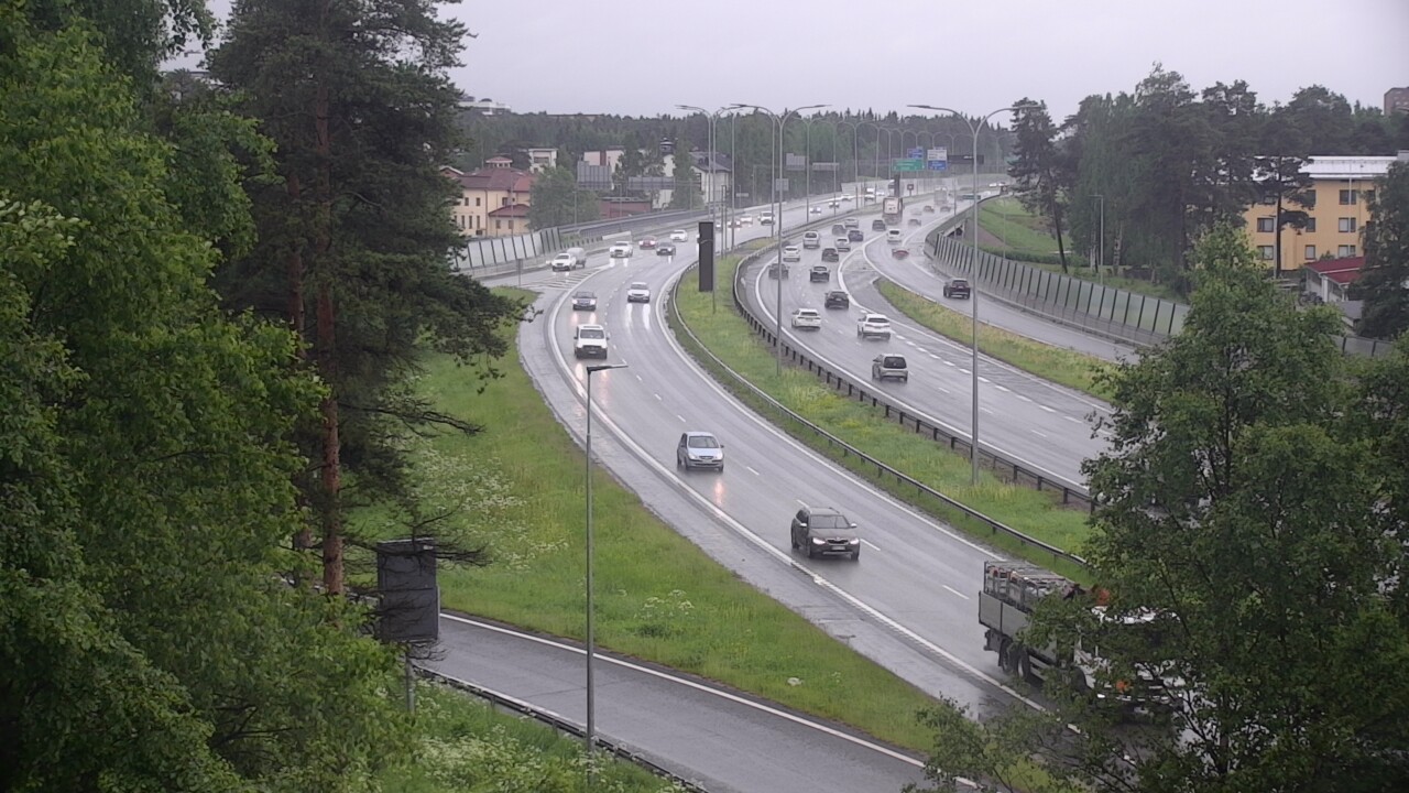 Weather Camera Image Väg 4 Uleåborg, Laanila, Oulu, Pohjois-Pohjanmaa