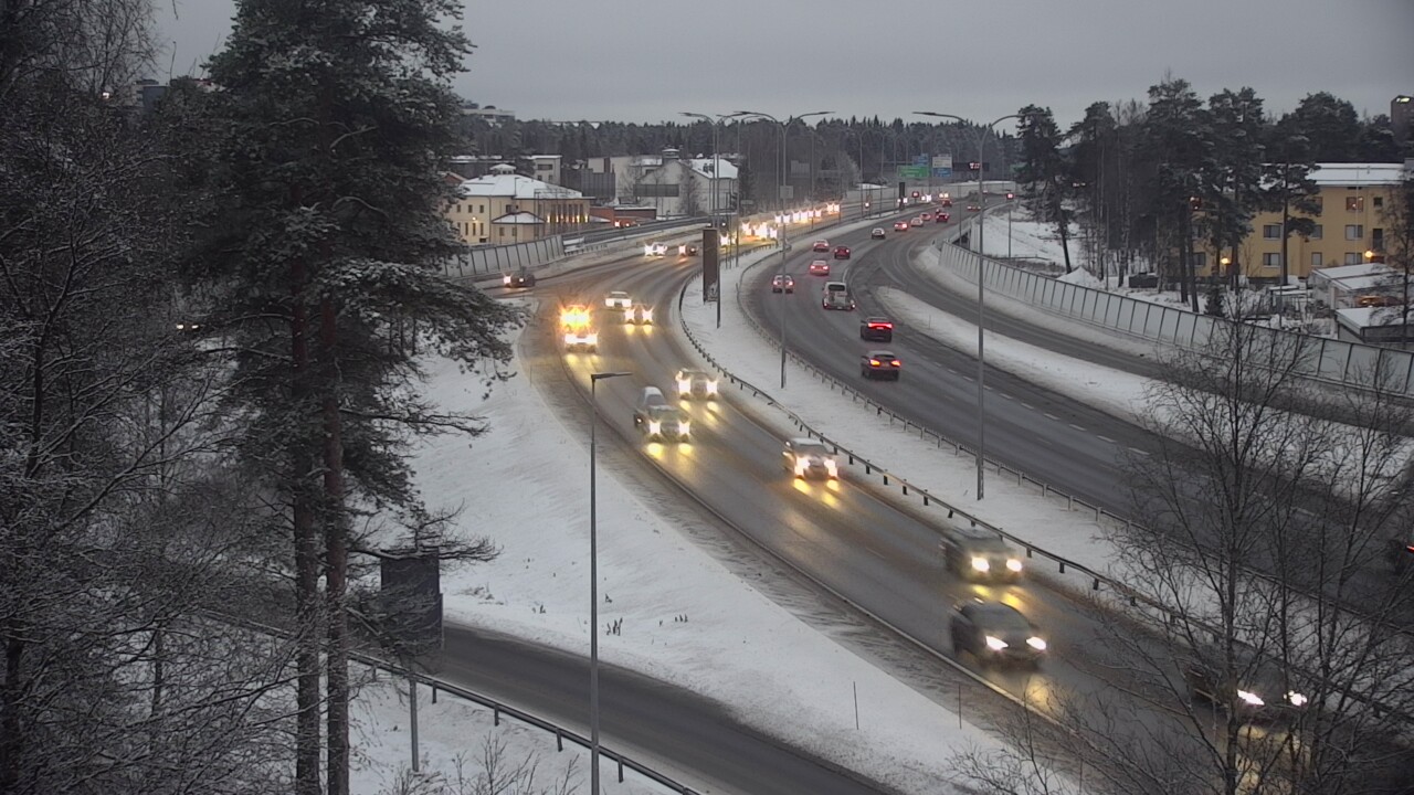 Weather Camera Image Väg 4 Uleåborg, Laanila, Oulu, Pohjois-Pohjanmaa