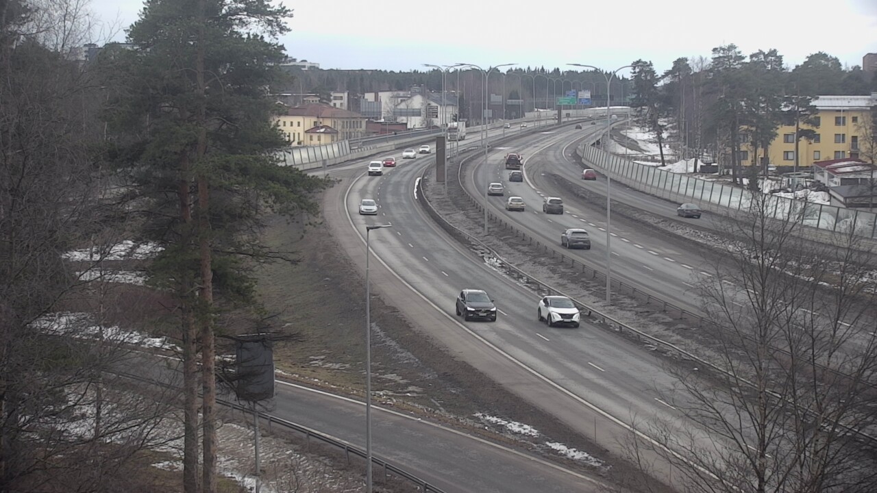 Weather Camera Image Väg 4 Uleåborg, Laanila, Oulu, Pohjois-Pohjanmaa