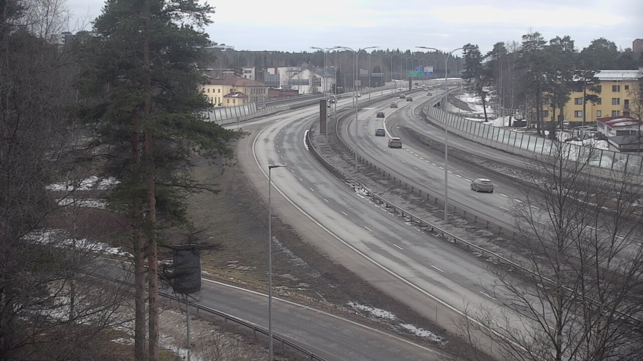 Weather Camera Image Väg 4 Uleåborg, Laanila, Oulu, Pohjois-Pohjanmaa