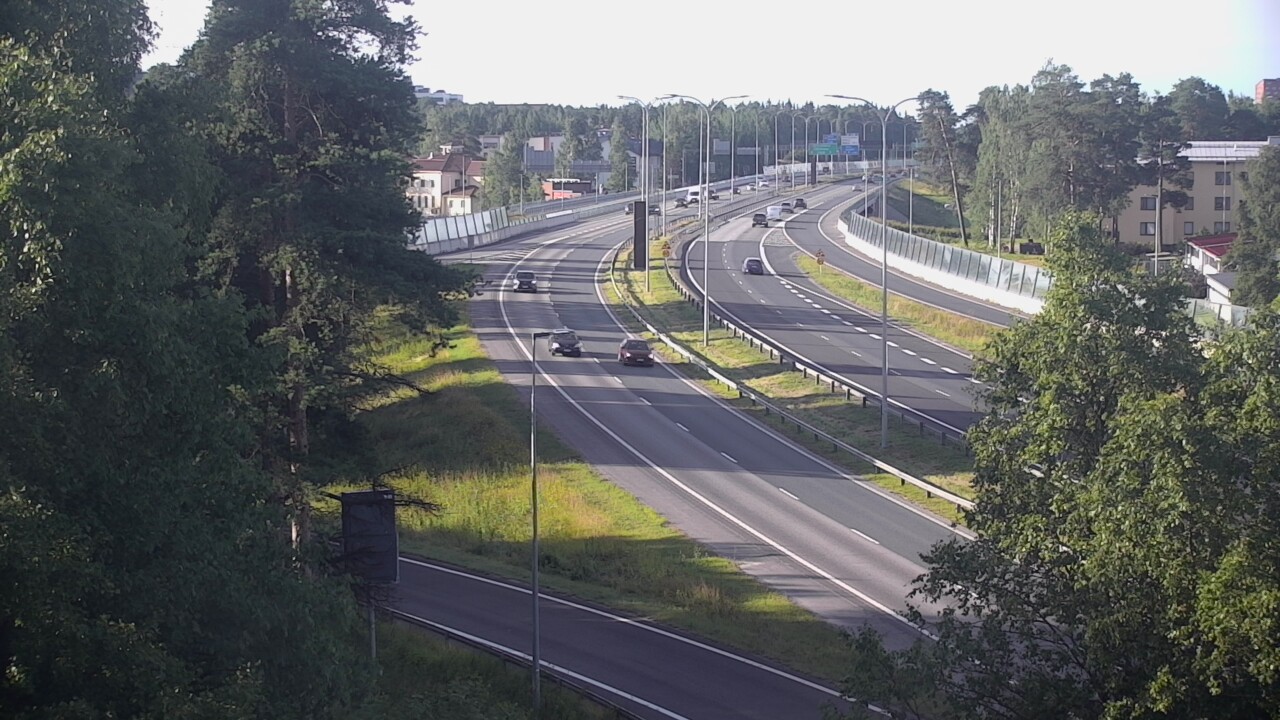 Weather Camera Image Väg 4 Uleåborg, Laanila, Oulu, Pohjois-Pohjanmaa