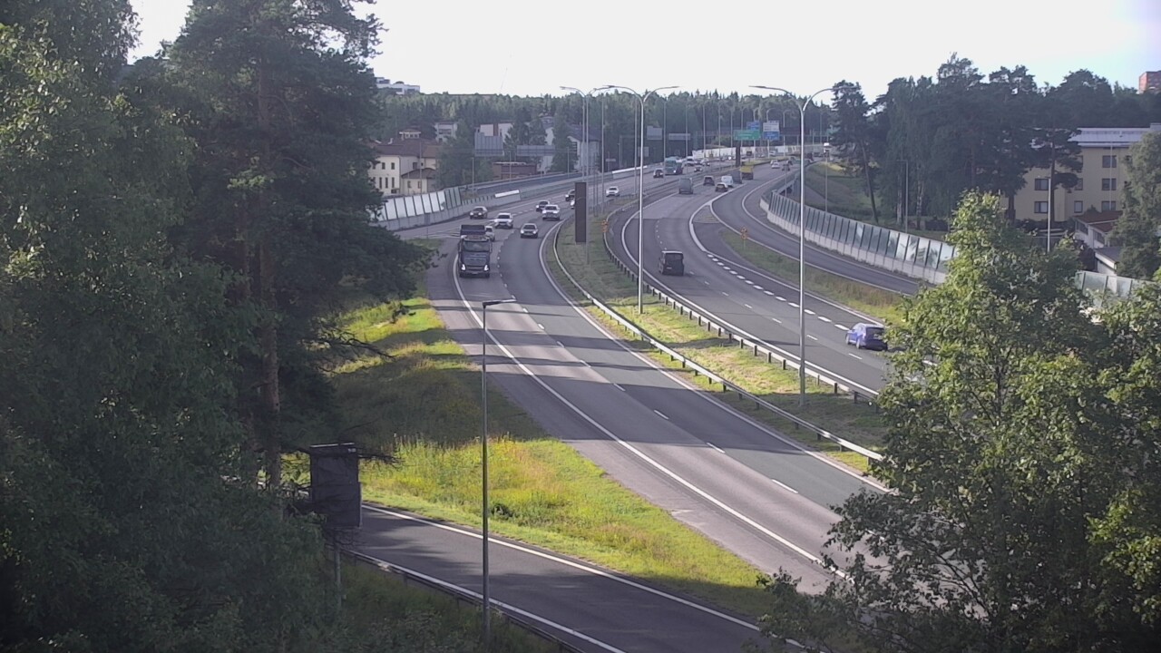 Weather Camera Image Väg 4 Uleåborg, Laanila, Oulu, Pohjois-Pohjanmaa