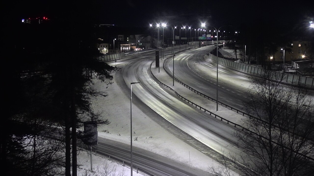 Weather Camera Image Väg 4 Uleåborg, Laanila, Oulu, Pohjois-Pohjanmaa