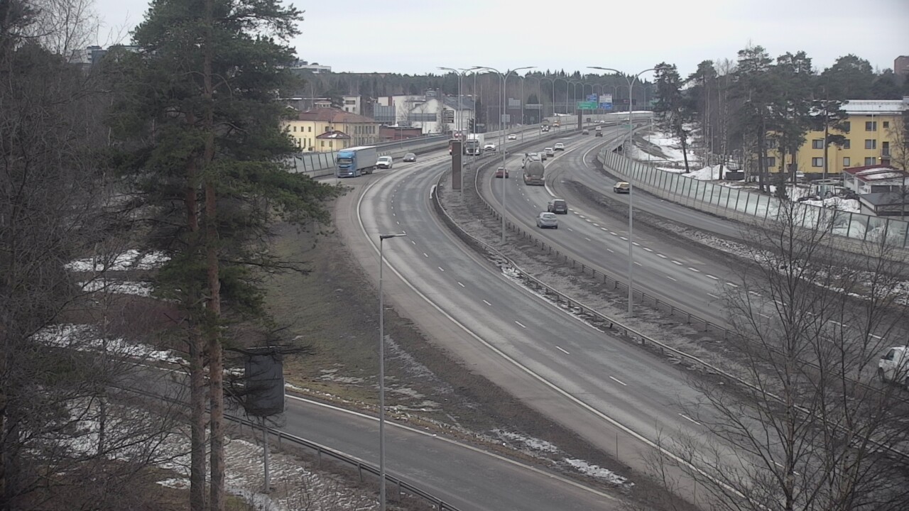 Weather Camera Image Väg 4 Uleåborg, Laanila, Oulu, Pohjois-Pohjanmaa