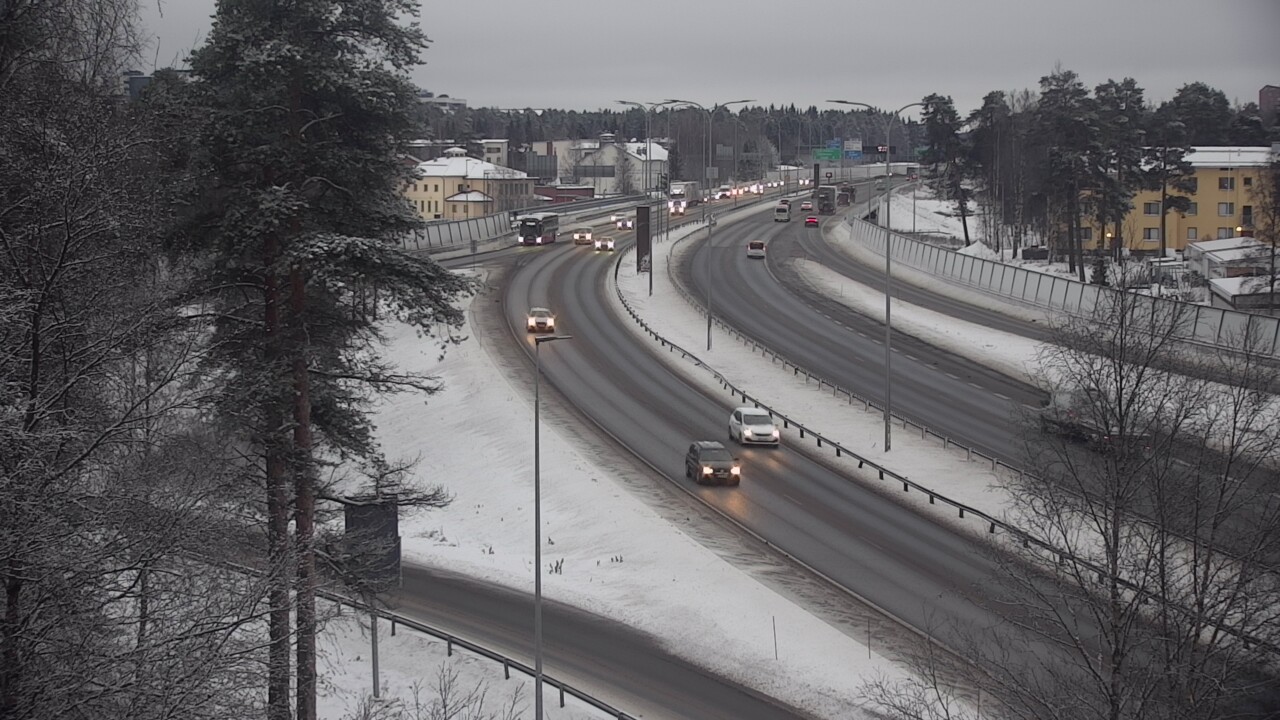 Weather Camera Image Väg 4 Uleåborg, Laanila, Oulu, Pohjois-Pohjanmaa