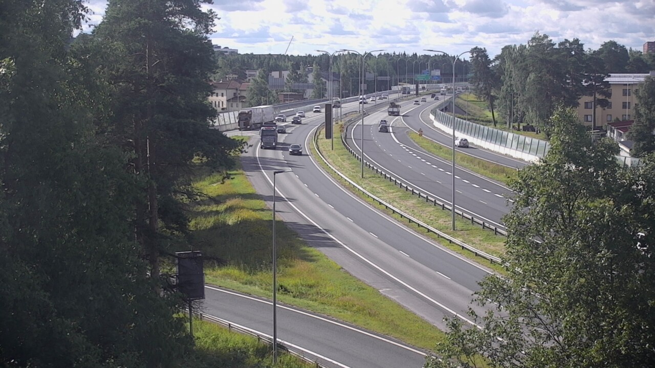 Weather Camera Image Väg 4 Uleåborg, Laanila, Oulu, Pohjois-Pohjanmaa