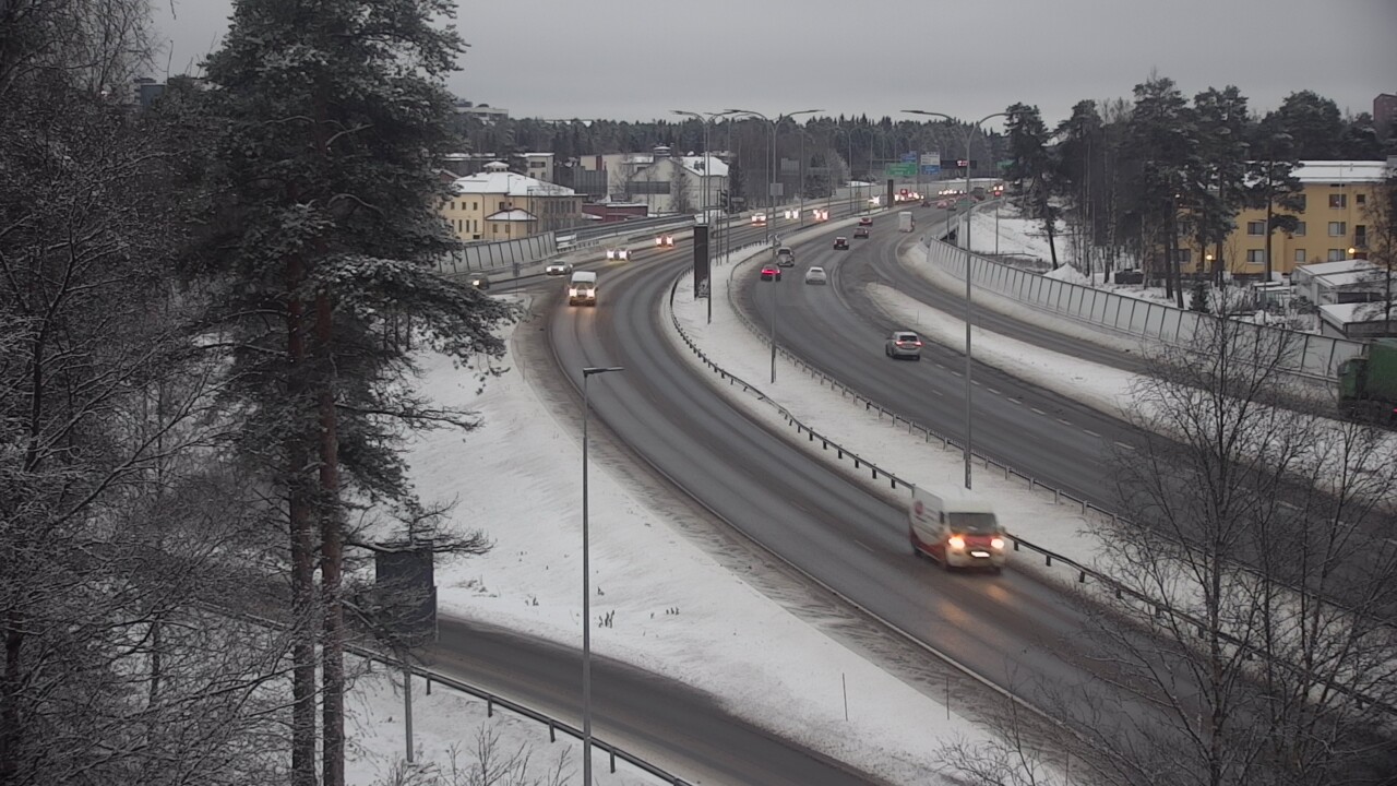 Weather Camera Image Väg 4 Uleåborg, Laanila, Oulu, Pohjois-Pohjanmaa